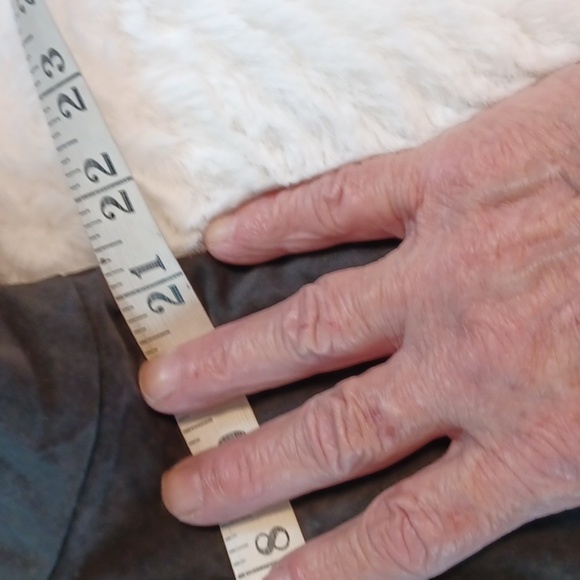 Z&I Womans‎ Black Out Door Brown Fur lined Jacket Coat Hooded  Packable S - Picture 6 of 11